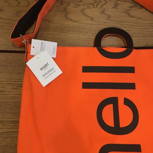 NWT JapanHandbag Anello 2 Way Shoulder canvas tote Bag - Picture 5 of 8